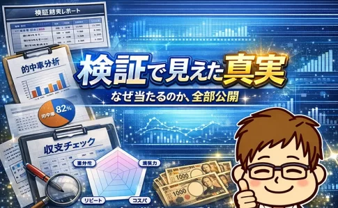 クリアボートの検証結果と的中分析