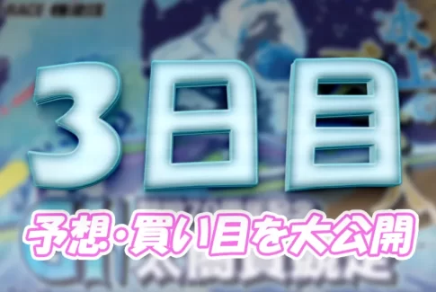 太閤賞競走3日目の得点率ランキングと3連単予想まとめ